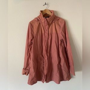 Pink NorthFace Rain Jacket